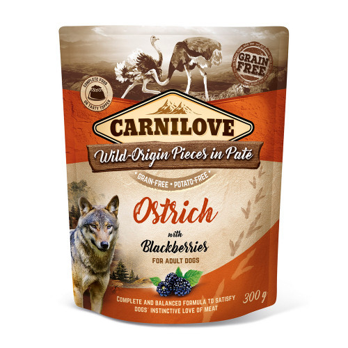 Carnilove Ostrich with Blackberry 300g