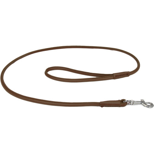 Earthbound Rolled Leather Lead Brown