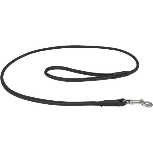 Earthbound Rolled Leather Lead Black
