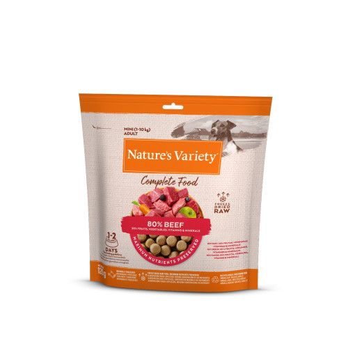 Natures Variety Freeze Dried Dog Food Beef