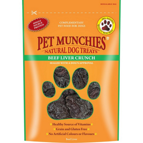 Pet Munchies Beef Liver Crunch 90g