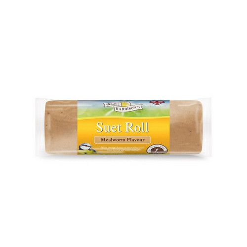 Walter Harrisons Suet Roll with Mealworms 500g