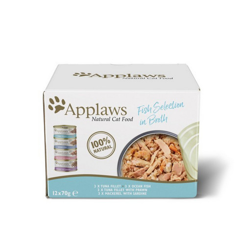 Applaws Cat Food Fish Deluxe Select (12Pk) 70g