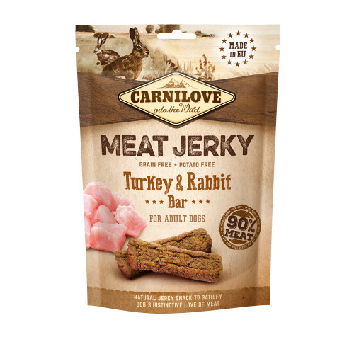 Carnilove Meat Jerky Turkey & Rabbit