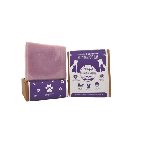 Mountain Garden Lavender & Chamomile Shampoo Bar 90g