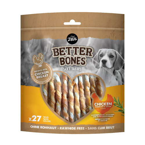 Zeus Better Bones Chicken Twists 27pk