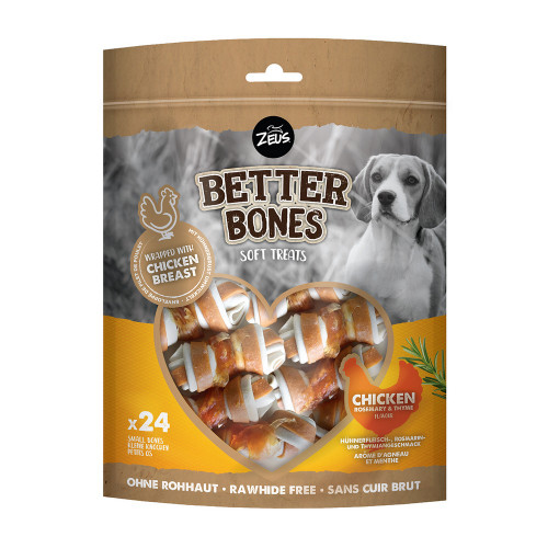 Zeus Better Bones Chicken Wrapped 24pk