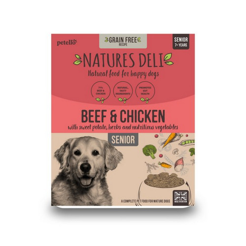 Natures Deli Senior Grain Free Beef & Chicken