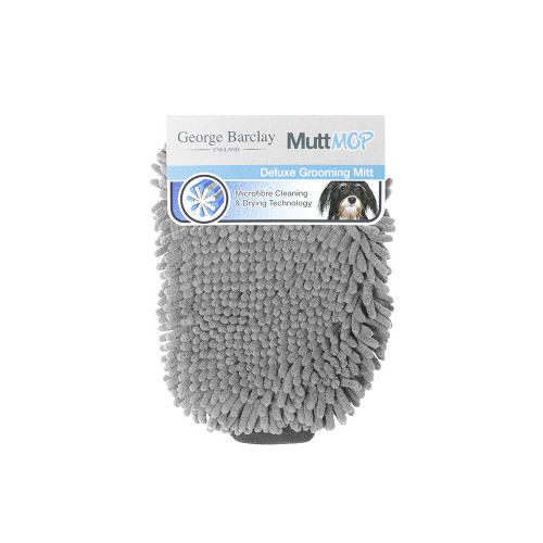 George Barclay Muttmop Drying Mitt - Grey