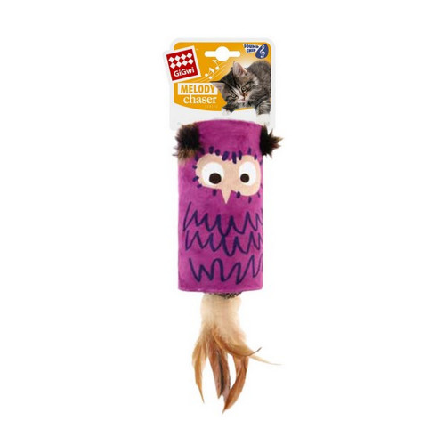 GiGwi Cat Melody Owl Tube