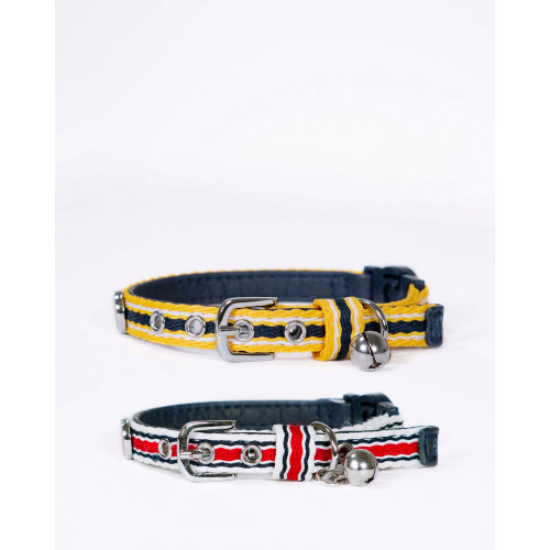 Joules Coastal Cat Collar Twin Pack