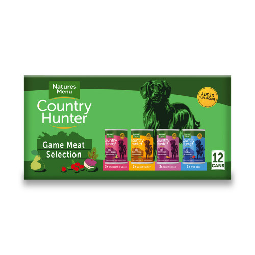 Natures Menu Country Hunter Game Meat Selection 12 x 400g