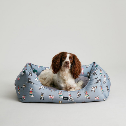 Joules Rainbow Dogs Box Bed