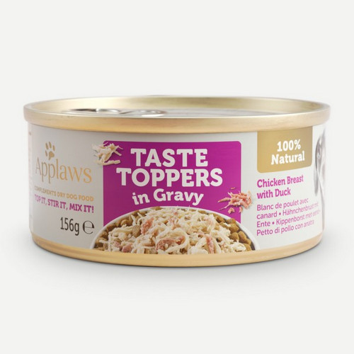 Applaws Taste Topper Chicken Beef Liver in Broth 156g