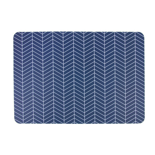 Great & Small Blue Zigzag Placemat