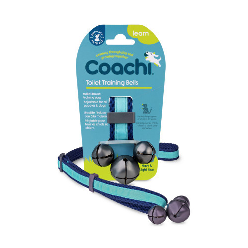 Coachi Toilet Training Bells Navy & Blue 10m