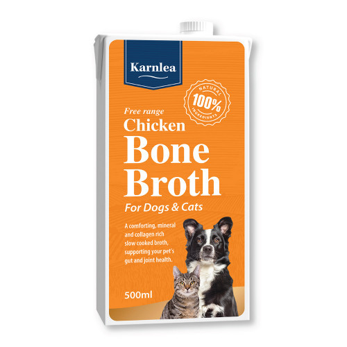 Karnlea Bone Broth Chicken - Cat & Dog 500ml