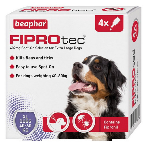 Beaphar Fiprotec Spoton Ex Large Dog 4 Pipette