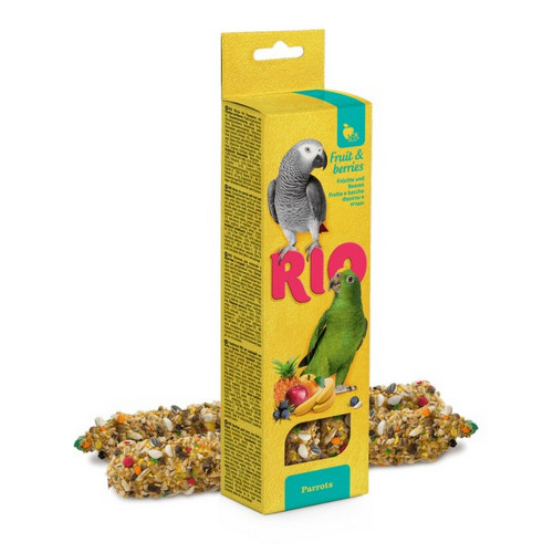 RIO Sticks Fruit & Berries for Parrots 2 x 90g