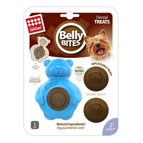 Gigwi Belly Bits Bear with Treats Small