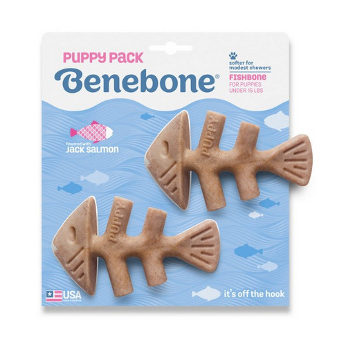 Benebone Puppy 2 pack Fishbone