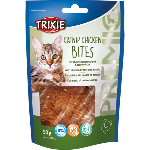 Trixie Catnip Chicken Bites 50g