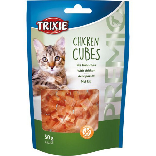 Trixie Cat Chicken Cubes 50g