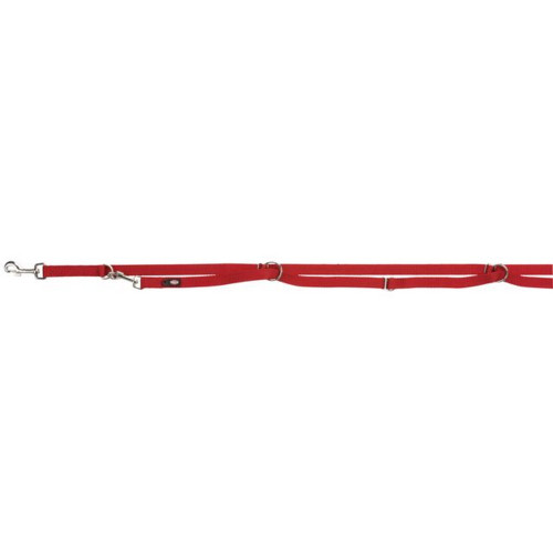 Trixie Adjustable Lead Red Medium/Large 3m