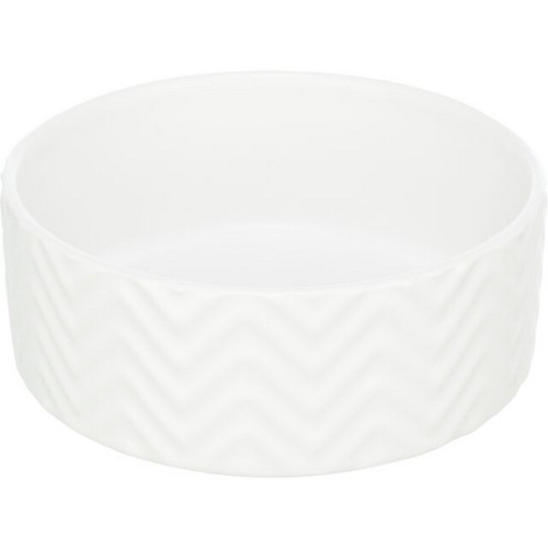 Trixie White Ceramic Bowl