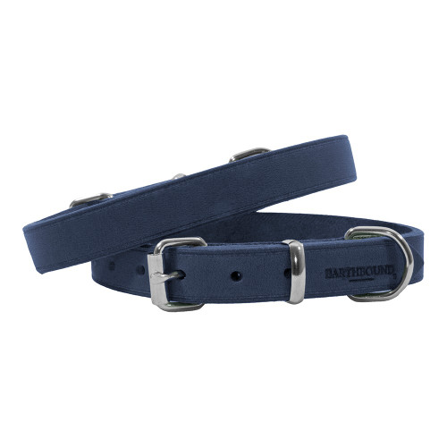 Earthbound Leather Collar Navy