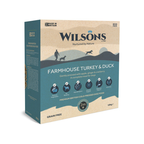 Wilsons Cold Pressed Farmhouse Turkey & Duck 10kg