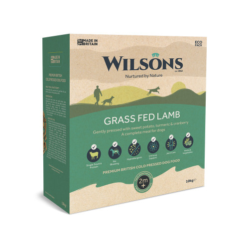 Wilsons Cold Pressed Grass Fed Lamb 10kg