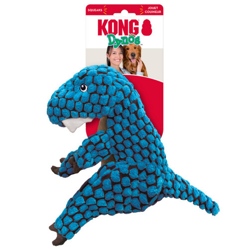 KONG Dynos T-Rex Blue Large