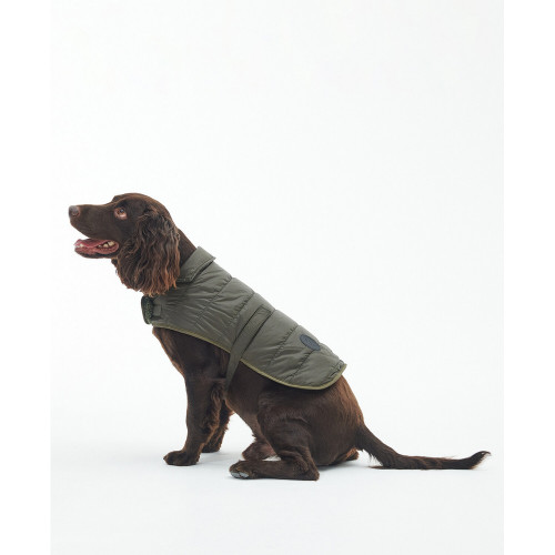 Barbour Baffle Coat Quilted Olive