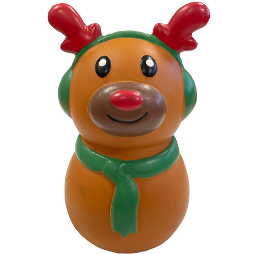 Happy Pet Squeaky Reindeer Vinyl