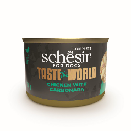 Schesir Taste The World Adult Dog Chicken Carbonara 150g