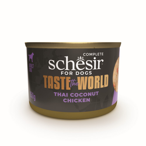 Schesir Taste The World Adult Dog Chicken Thai Coconut 150g