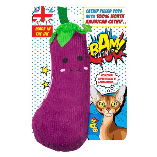 BAM Catnip Genie Aubergine