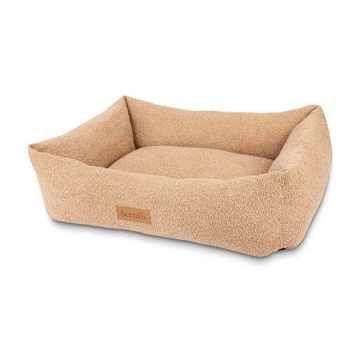 Scruffs Boucle Box Bed Desert Tan