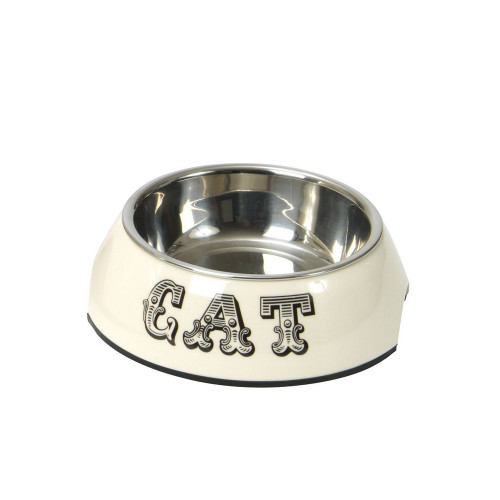 House of Paws Cat Bowl Cream