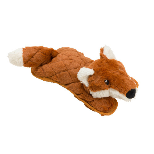 House of Paws Fox Quilted Plush Dog Toy