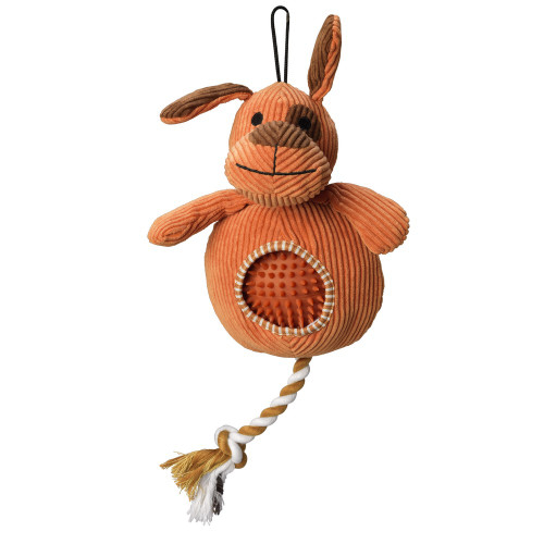 House of Paws Dog Cord Toy with Spiky Ball