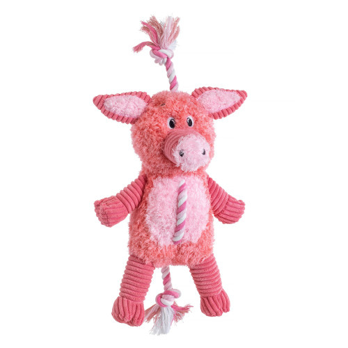 House of Paws Farmyard Rope Pig