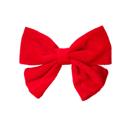 House of Paws Red Velvet Bow Tie