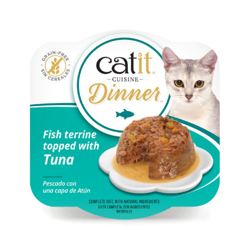 Catit Cuisine Dinner Fish with Tuna 75g