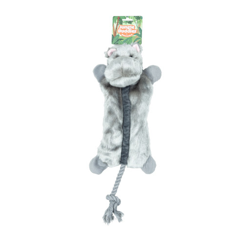 Animal Instincts Jungle Buddies Hippo with Rope