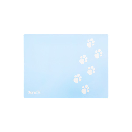 Scruffs Placemat Blue Pawprint