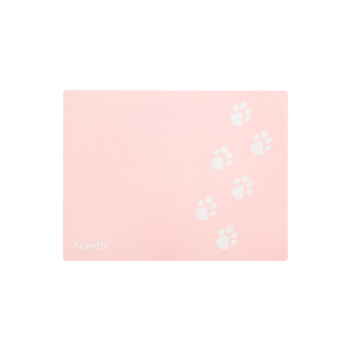 Scruffs Placemat Pink Pawprint