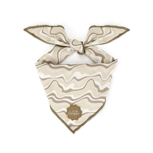 Little Ginger Bandana Café Latte Swirl