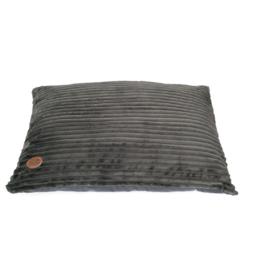 Snug & Cosy Alaska Faux Fur Lounger Charcoal 90cm